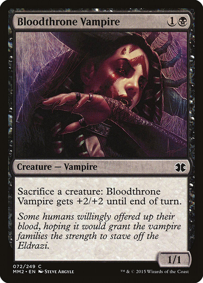 Bloodthrone Vampire [Modern Masters 2015] | Card Citadel