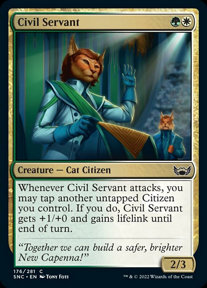 Civil Servant [Streets of New Capenna] | Card Citadel