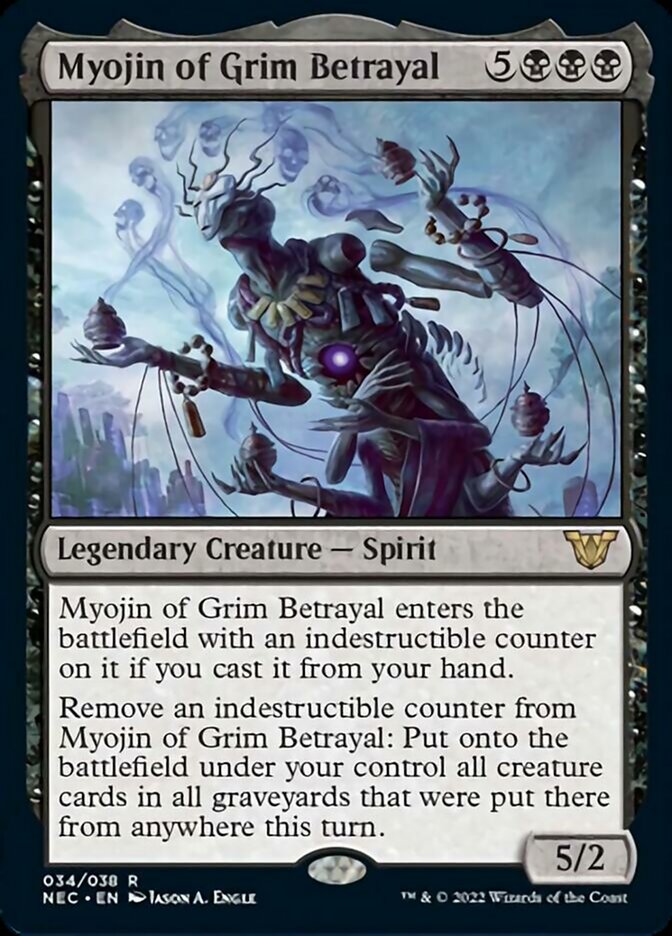 Myojin of Grim Betrayal [Kamigawa: Neon Dynasty Commander] | Card Citadel