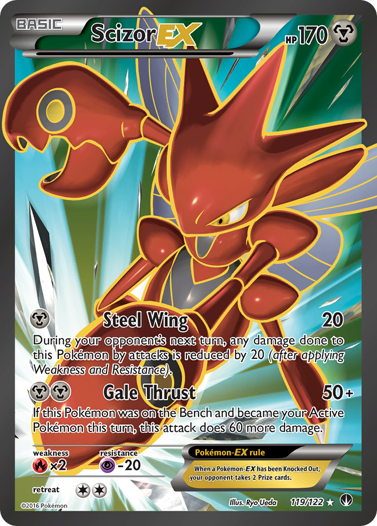 Scizor EX (119/122) [XY: BREAKpoint] | Card Citadel