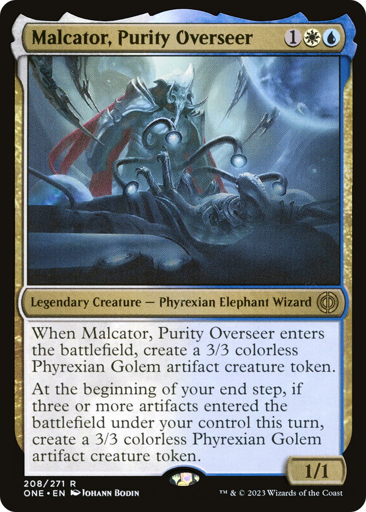 Malcator, Purity Overseer [Phyrexia: All Will Be One] | Card Citadel