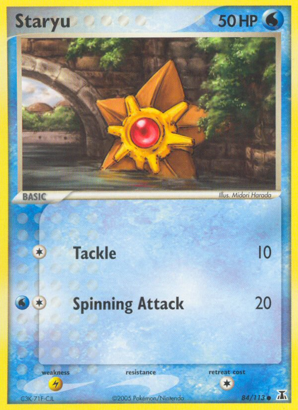 Staryu (84/113) [EX: Delta Species] | Card Citadel