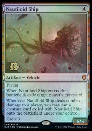 Nautiloid Ship [Commander Legends: Battle for Baldur's Gate Prerelease Promos] | Card Citadel