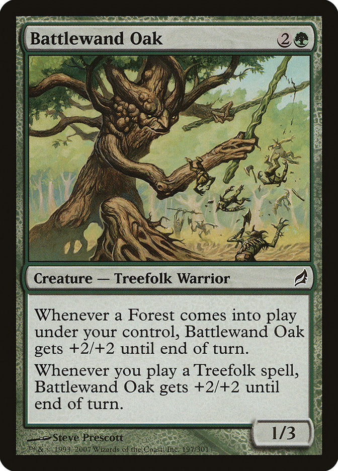 Battlewand Oak [Lorwyn] | Card Citadel