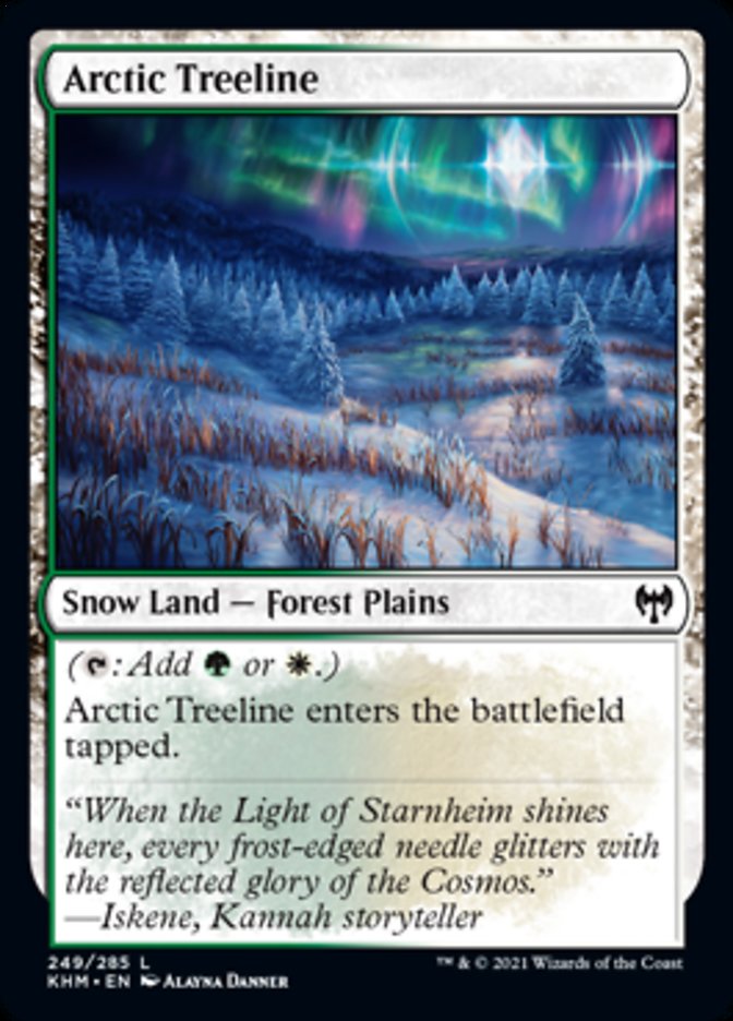 Arctic Treeline [Kaldheim] | Card Citadel