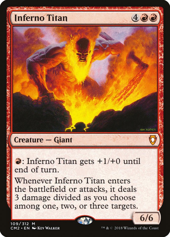 Inferno Titan [Commander Anthology Volume II] | Card Citadel