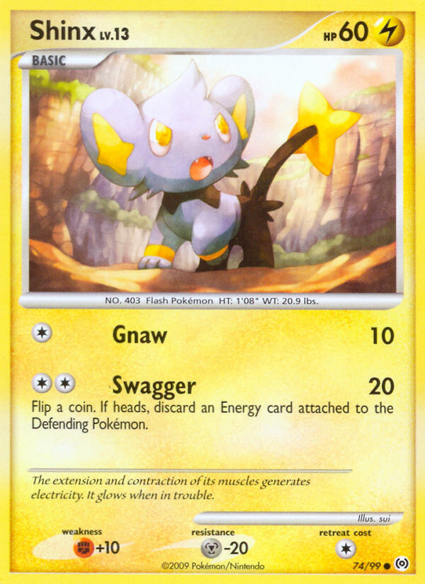 Shinx (74/99) [Platinum: Arceus] | Card Citadel