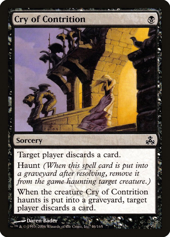 Cry of Contrition [Guildpact] | Card Citadel