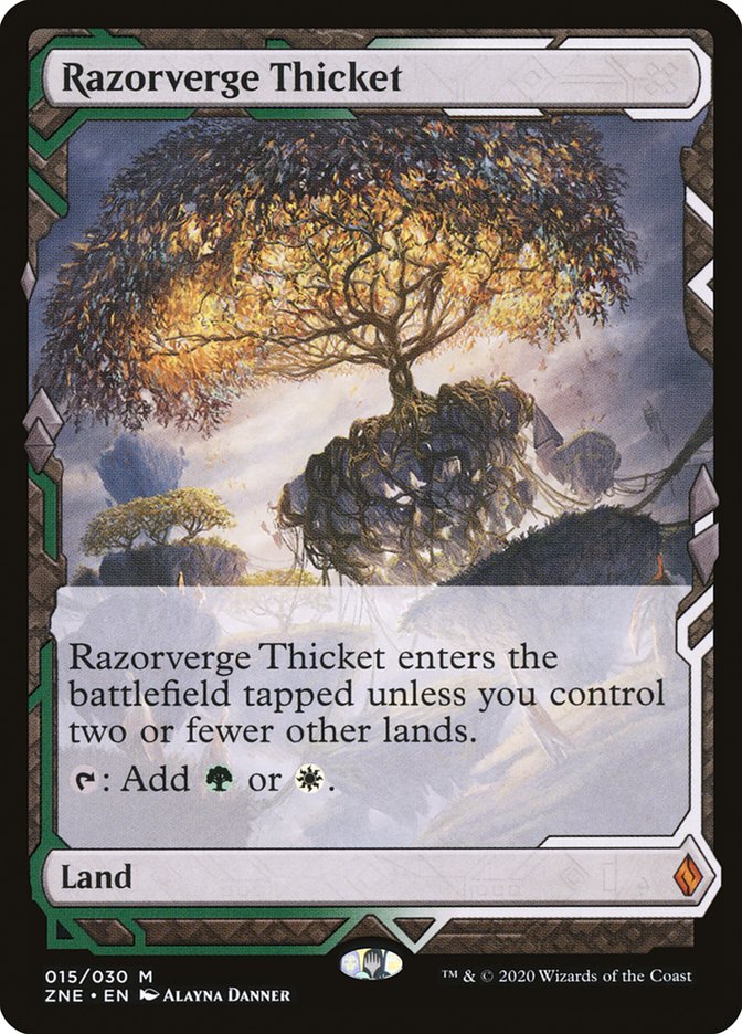 Razorverge Thicket [Zendikar Rising Expeditions] | Card Citadel