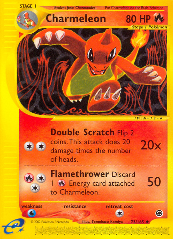 Charmeleon (73/165) [Expedition: Base Set] | Card Citadel