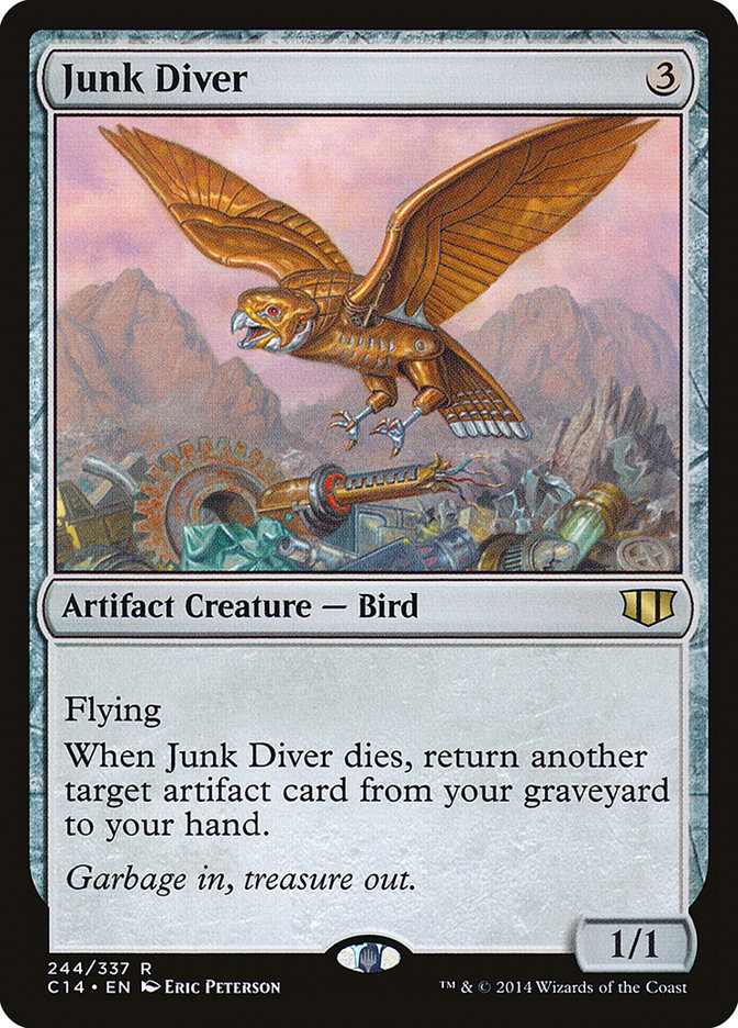 Junk Diver [Commander 2014] | Card Citadel