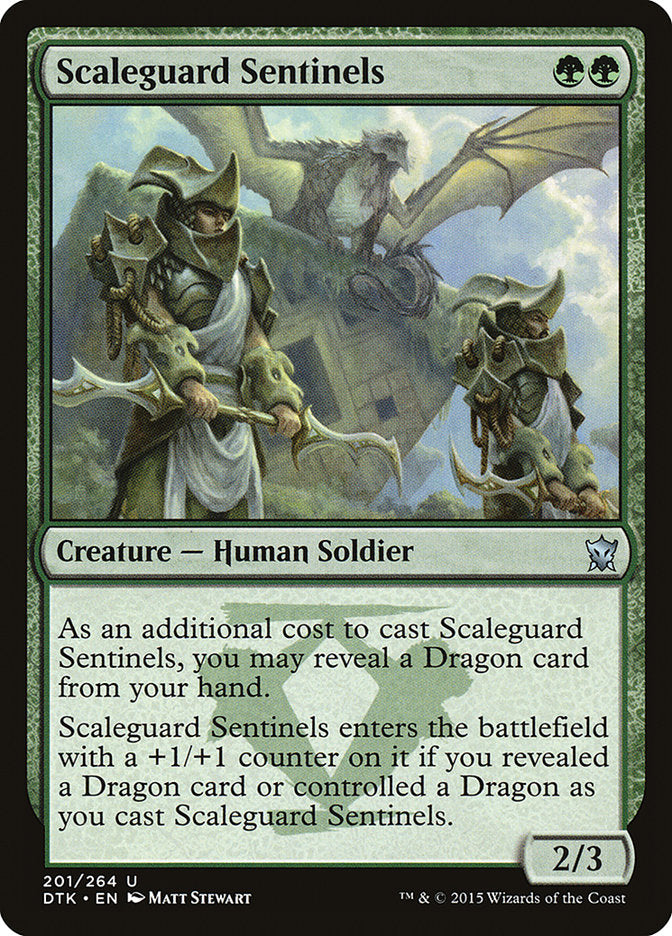 Scaleguard Sentinels [Dragons of Tarkir] | Card Citadel