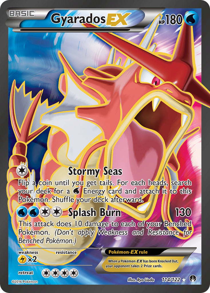 Gyarados EX (114/122) [XY: BREAKpoint] | Card Citadel