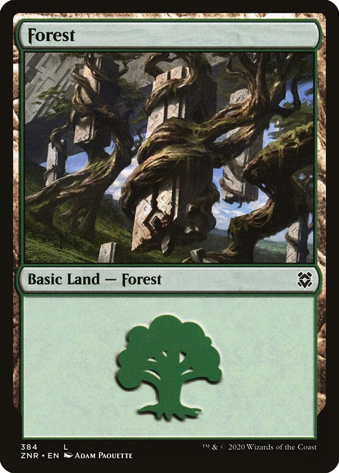 Forest (384) [Zendikar Rising] | Card Citadel