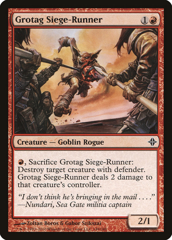 Grotag Siege-Runner [Rise of the Eldrazi] | Card Citadel