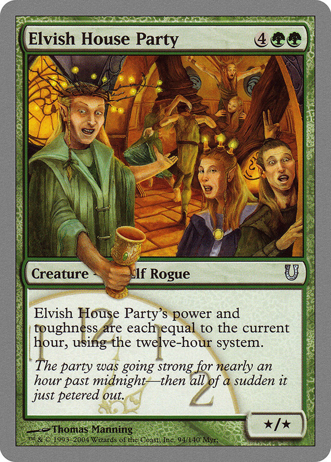 Elvish House Party [Unhinged] | Card Citadel