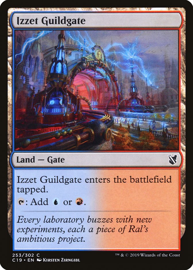 Izzet Guildgate [Commander 2019] | Card Citadel