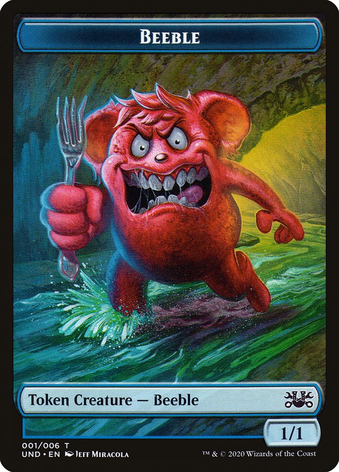 Beeble // Squirrel Double-sided Token [Unsanctioned Tokens] | Card Citadel