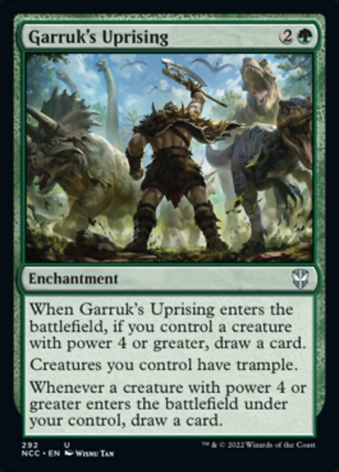 Garruk's Uprising [Streets of New Capenna Commander] | Card Citadel