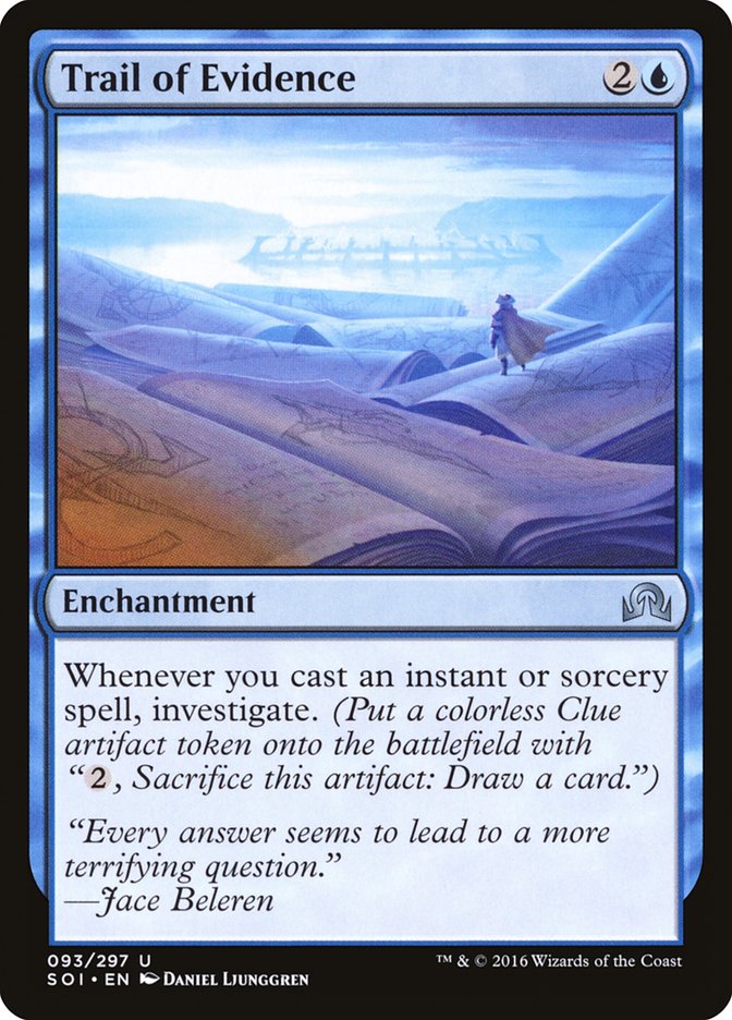 Trail of Evidence [Shadows over Innistrad] | Card Citadel