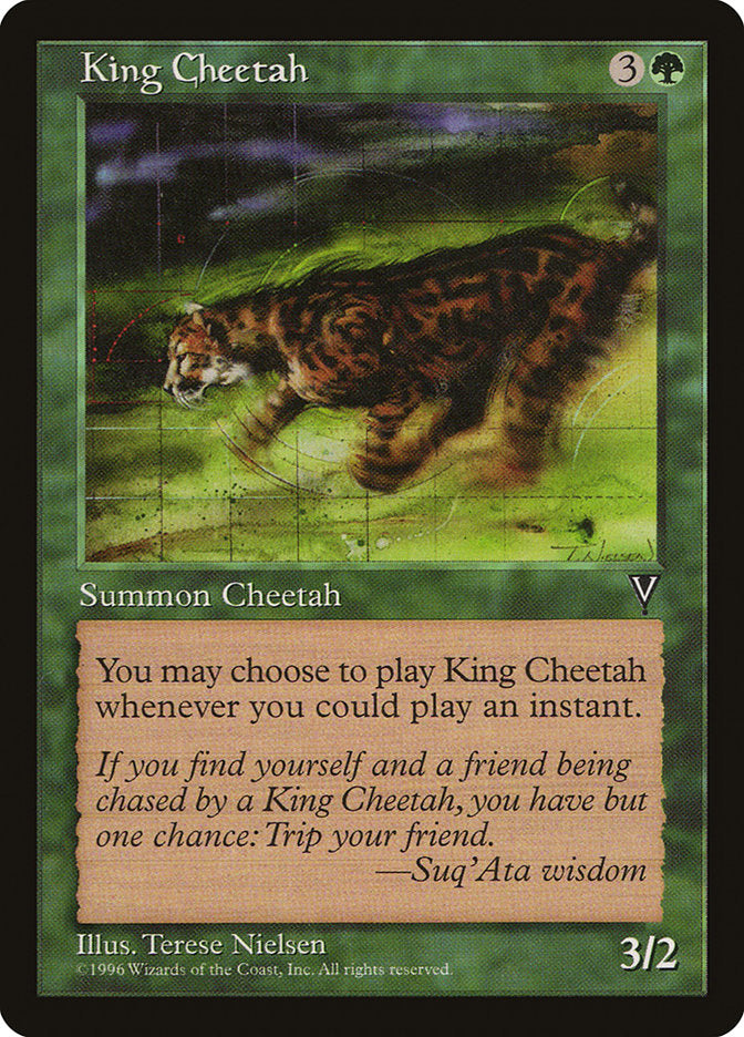 King Cheetah [Visions] | Card Citadel