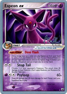 Espeon ex (102/115) (Eeveelutions - Jimmy Ballard) [World Championships 2006] | Card Citadel