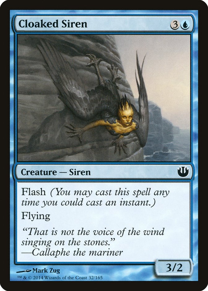 Cloaked Siren [Journey into Nyx] | Card Citadel