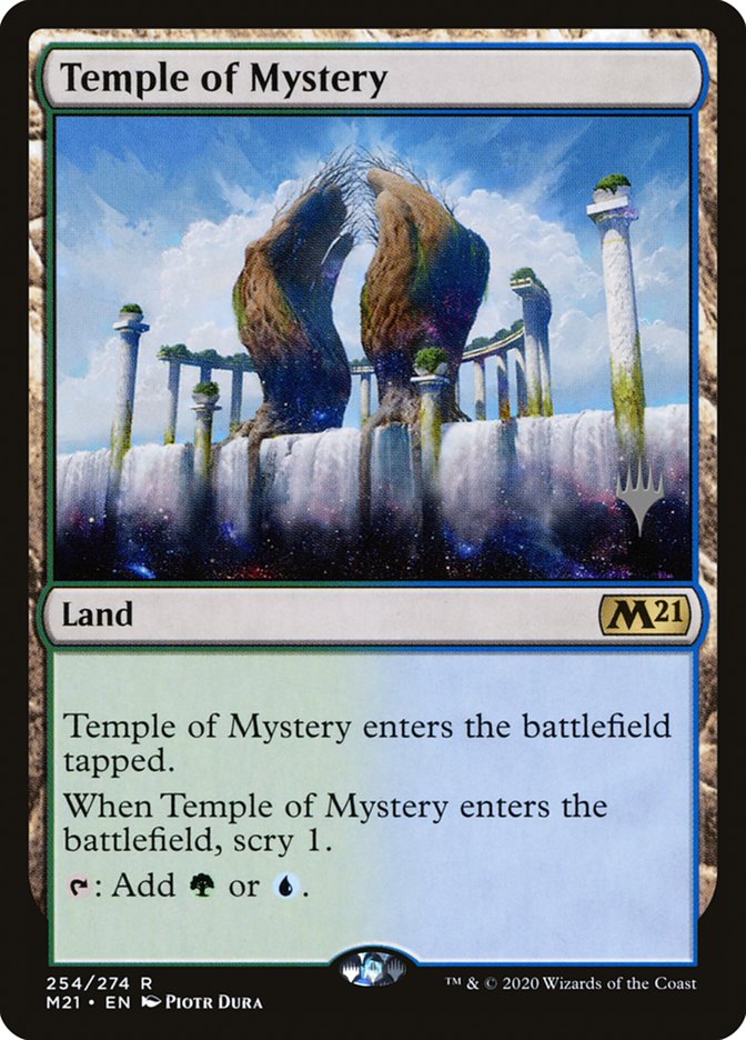 Temple of Mystery (Promo Pack) [Core Set 2021 Promos] | Card Citadel