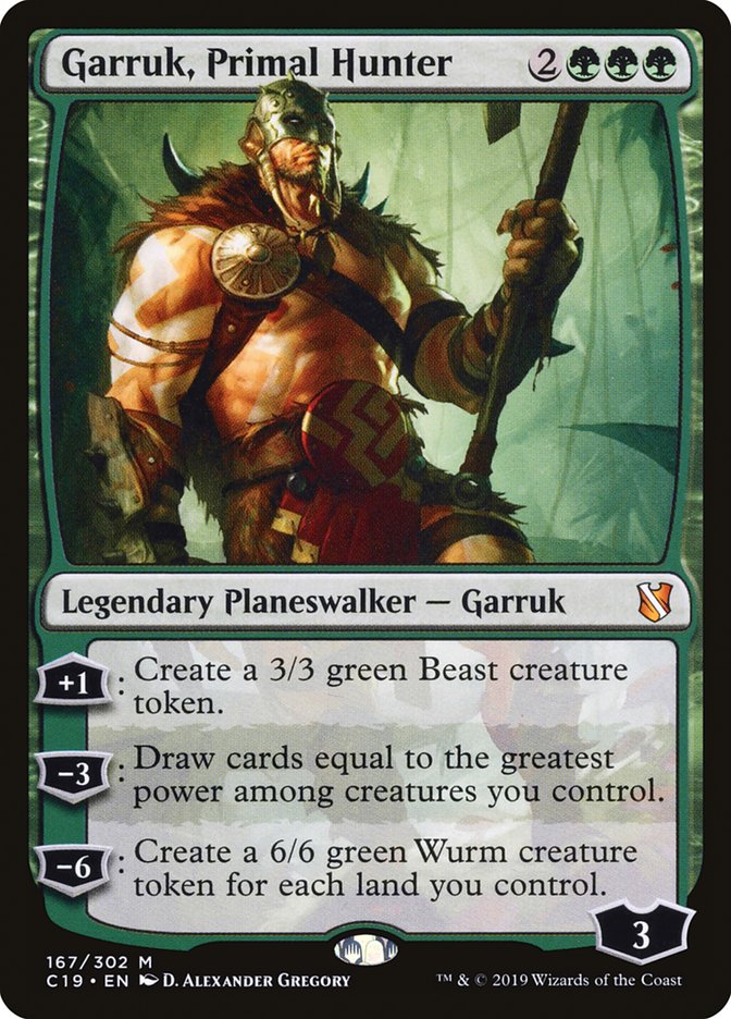 Garruk, Primal Hunter [Commander 2019] | Card Citadel