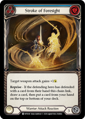 Stroke of Foresight (Blue) [U-WTR140] (Welcome to Rathe Unlimited)  Unlimited Normal | Card Citadel