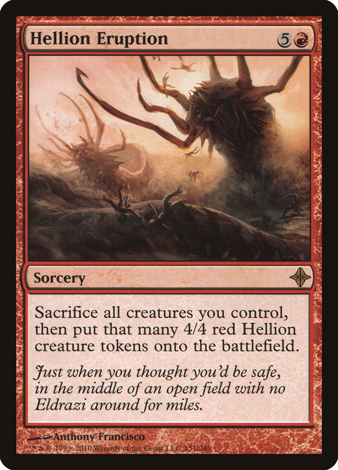 Hellion Eruption [Rise of the Eldrazi] | Card Citadel