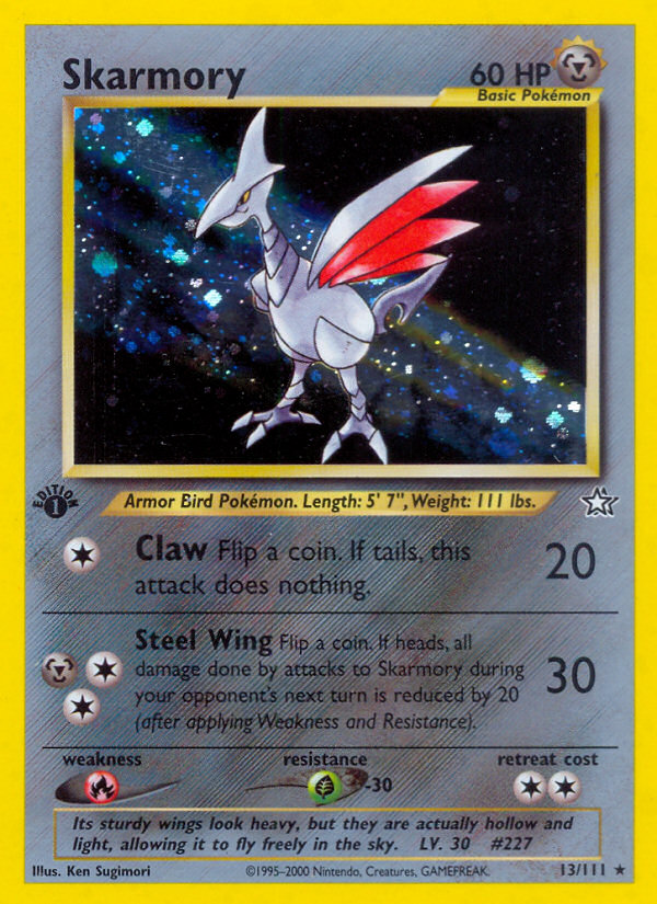 Skarmory (13/111) [Neo Genesis 1st Edition] | Card Citadel