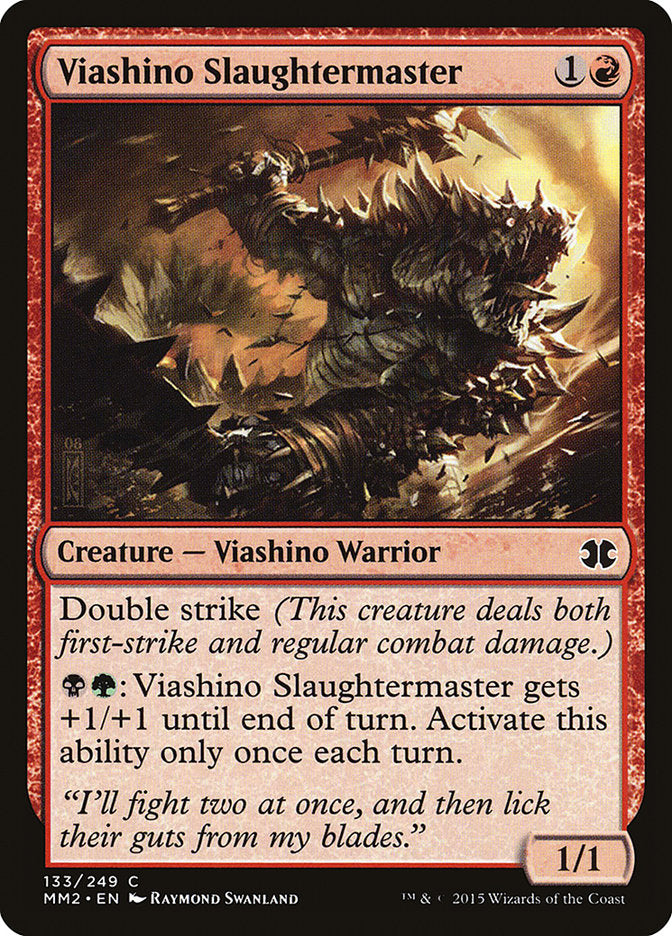 Viashino Slaughtermaster [Modern Masters 2015] | Card Citadel