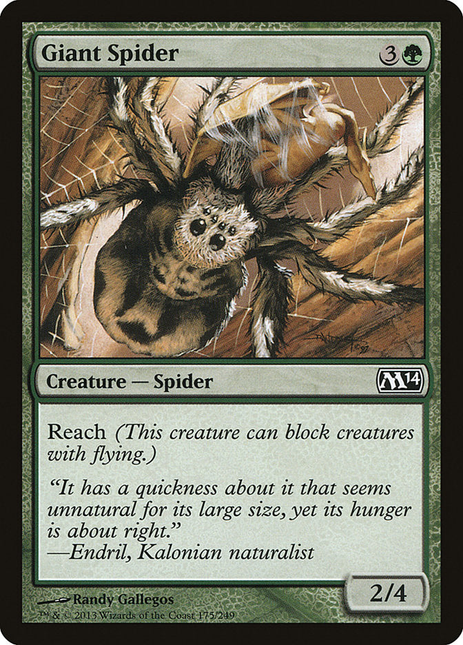 Giant Spider [Magic 2014] | Card Citadel