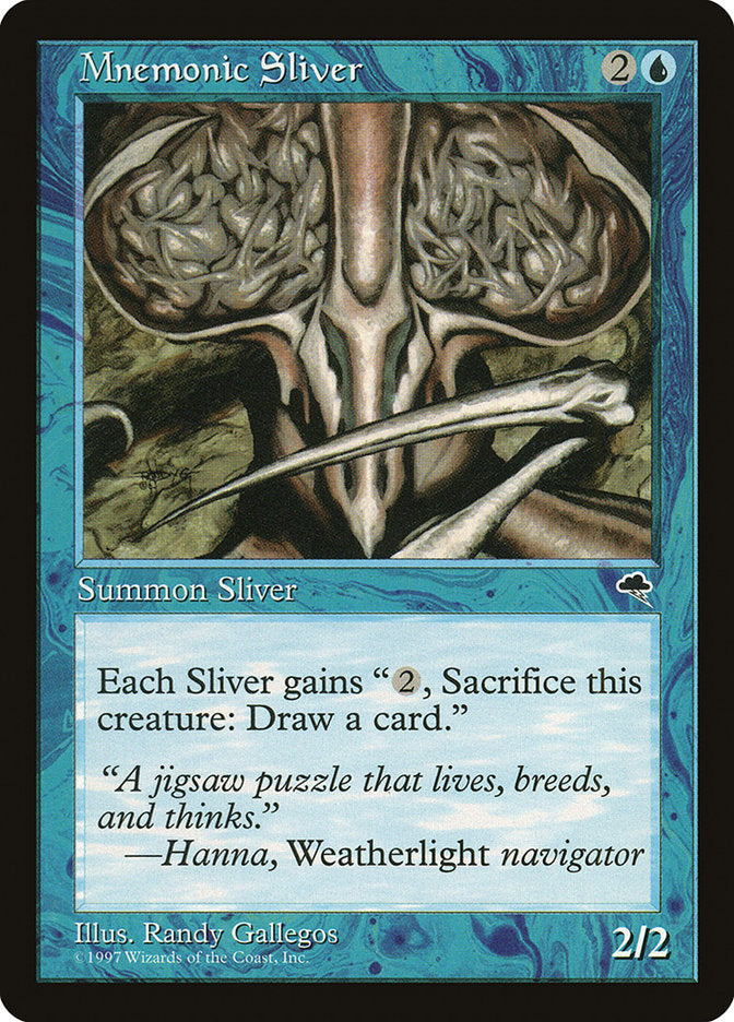 Mnemonic Sliver [Tempest] | Card Citadel