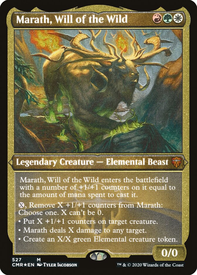 Marath, Will of the Wild (Foil Etched) [Commander Legends] | Card Citadel