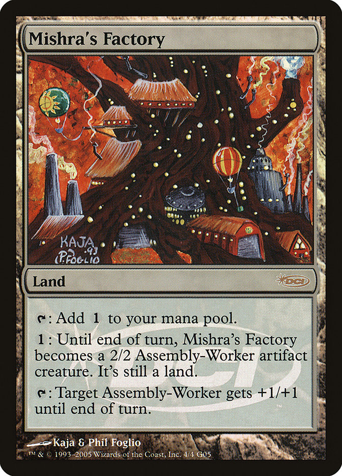 Mishra's Factory [Judge Gift Cards 2005] | Card Citadel