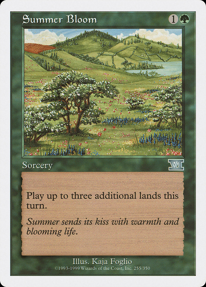 Summer Bloom [Classic Sixth Edition] | Card Citadel