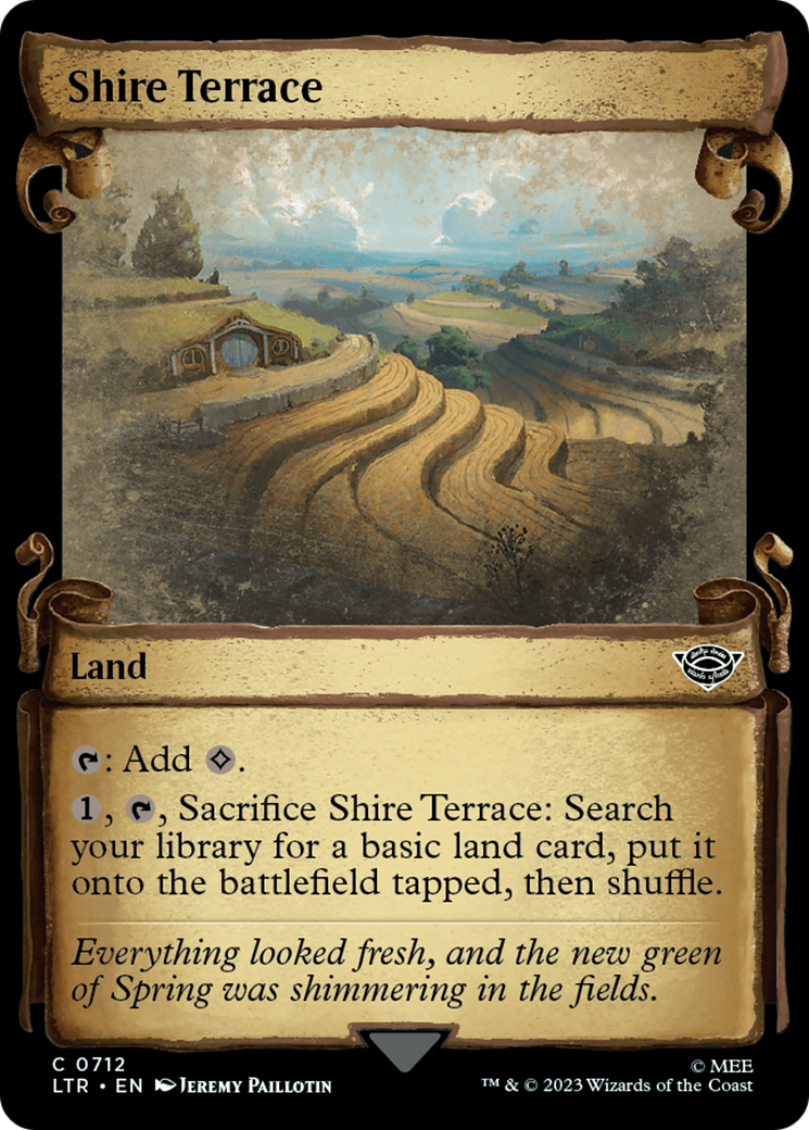 Shire Terrace [The Lord of the Rings: Tales of Middle-Earth Showcase Scrolls] | Card Citadel