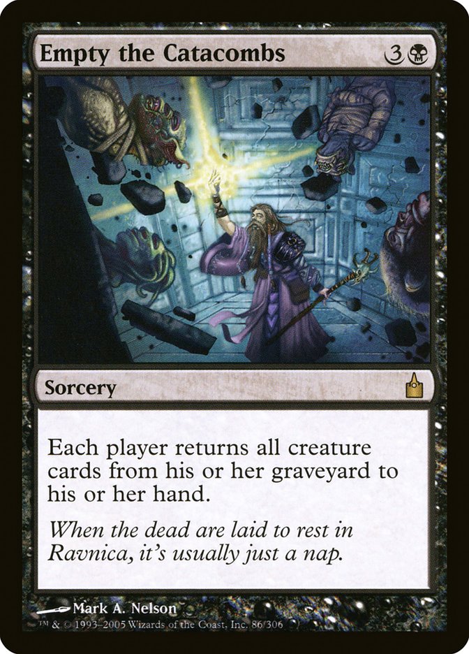 Empty the Catacombs [Ravnica: City of Guilds] | Card Citadel
