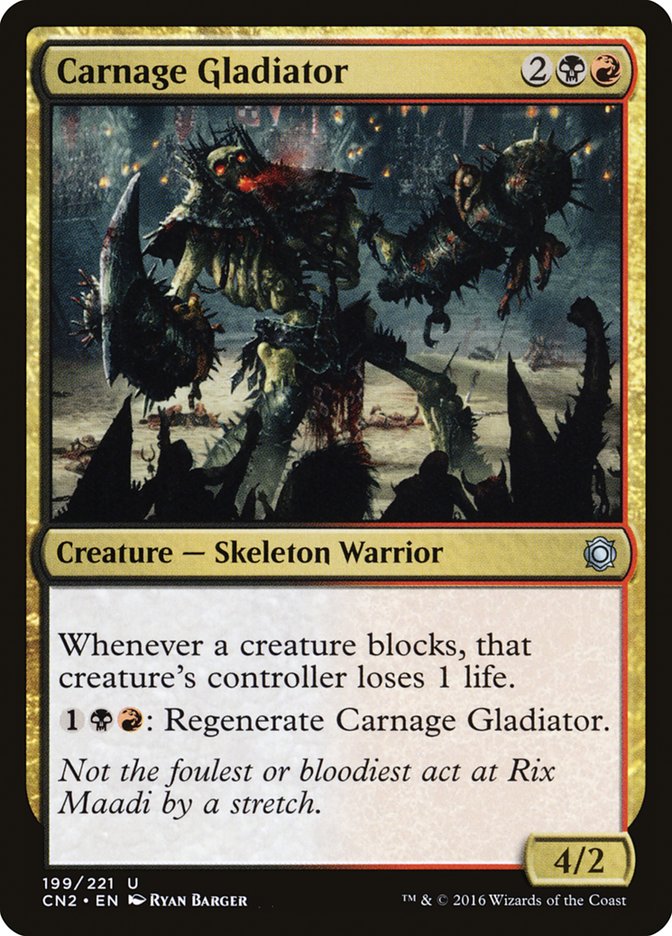 Carnage Gladiator [Conspiracy: Take the Crown] | Card Citadel