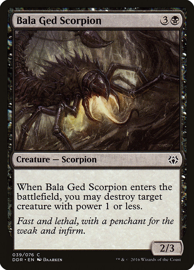 Bala Ged Scorpion [Duel Decks: Nissa vs. Ob Nixilis] | Card Citadel