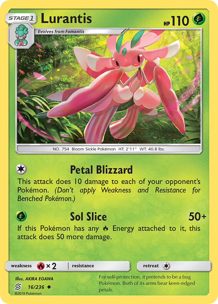 Lurantis (16/236) [Sun & Moon: Unified Minds] | Card Citadel
