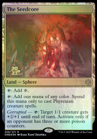 The Seedcore [Phyrexia: All Will Be One Prerelease Promos] | Card Citadel