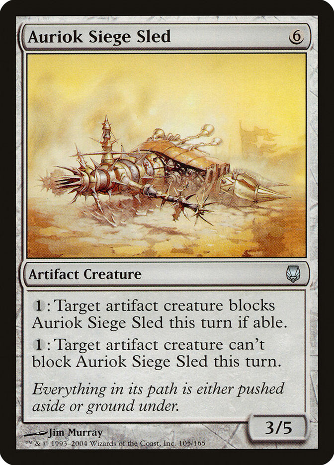 Auriok Siege Sled [Darksteel] | Card Citadel