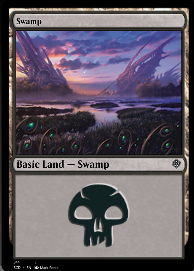 Swamp (344) [Starter Commander Decks] | Card Citadel