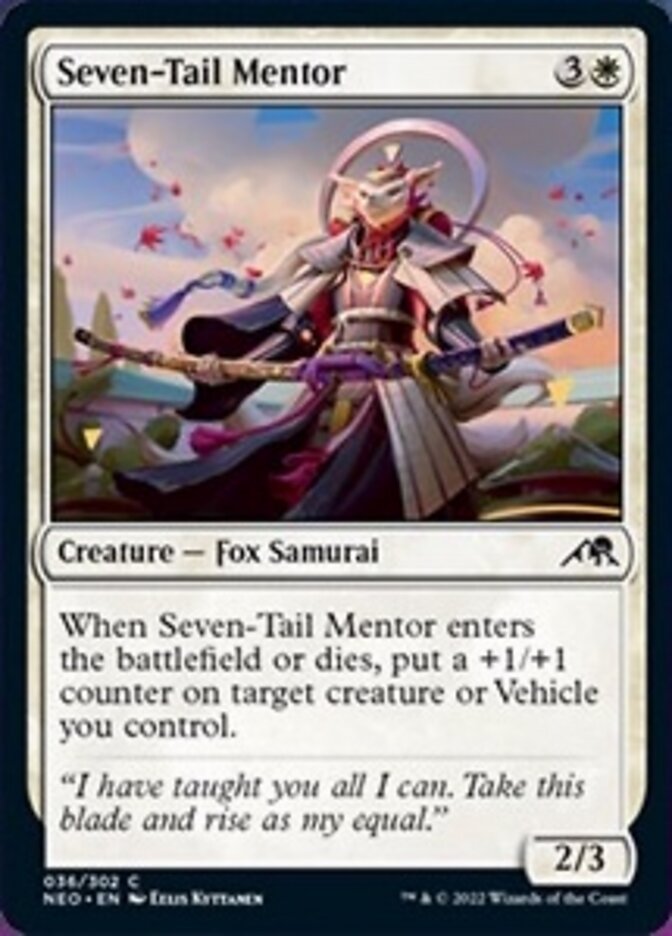 Seven-Tail Mentor [Kamigawa: Neon Dynasty] | Card Citadel