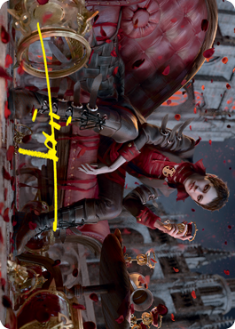 Anje, Maid of Dishonor Art Card (Gold-Stamped Signature) [Innistrad: Crimson Vow Art Series] | Card Citadel