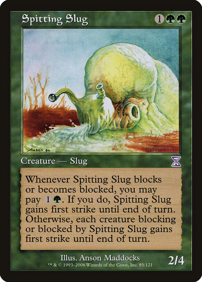Spitting Slug [Time Spiral Timeshifted] | Card Citadel