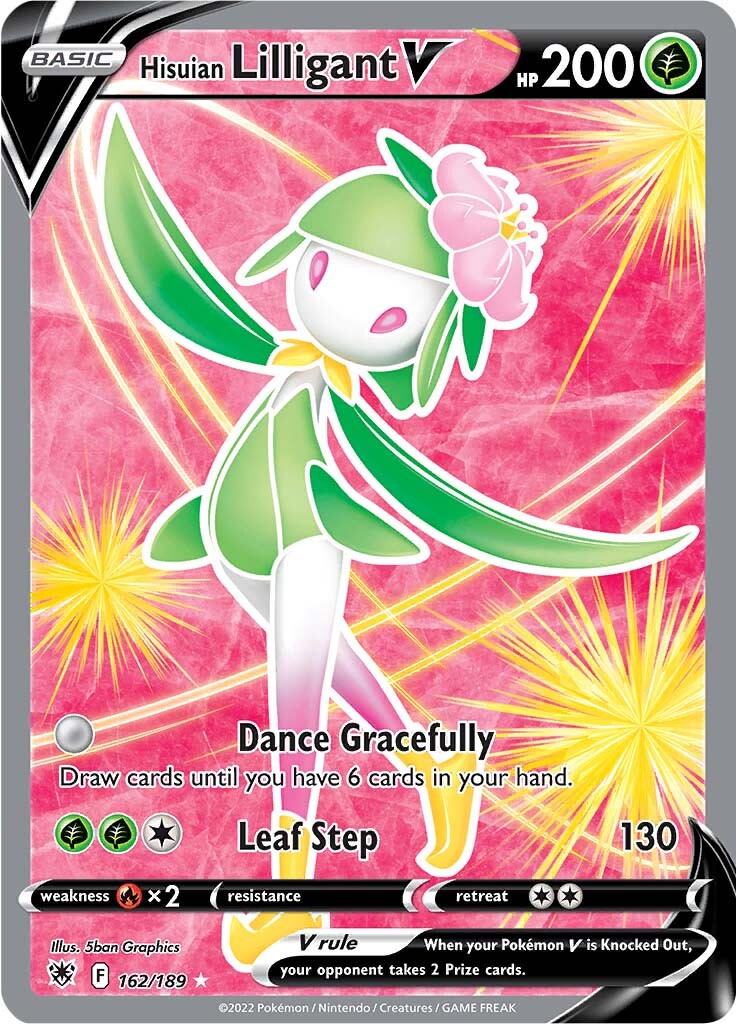 Hisuian Lilligant V (162/189) [Sword & Shield: Astral Radiance] | Card Citadel